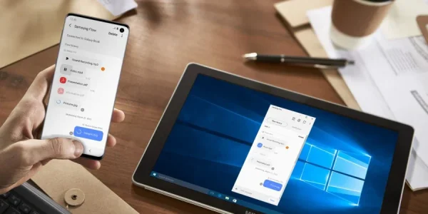 متصل کردن موبایل به کامپیوتر با Samsung FLOW