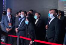 وزیر ارشاد در پاویون ایران در اکسپوی دبی