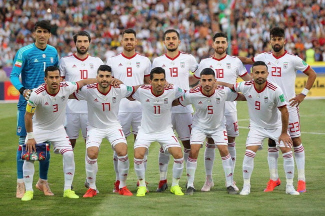لیست جدید تیم ملی فوتبال ایران
