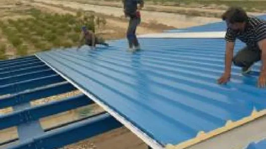 جزئیات اجرای ساندویچ پانل جزئیات اجرای ساندویچ پانل