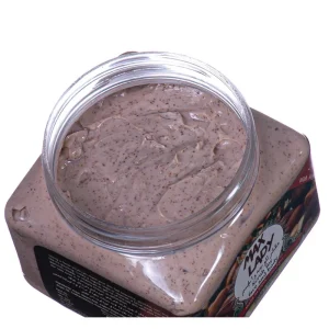 Body scrub with an attractive chocolate scent