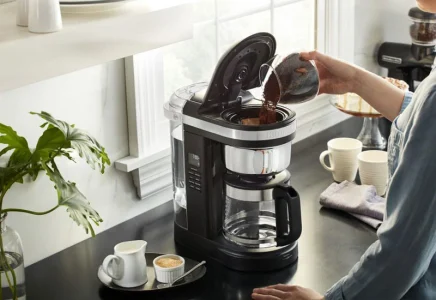 How does it work with a home coffee maker?