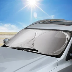نحوه بستن آفتابگیر ماشین How to close the car sunshade