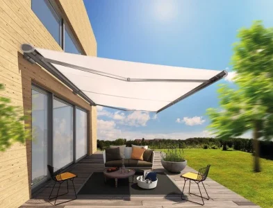 Is it possible to convert a manual balcony canopy into an electric canopy