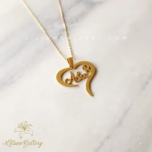 گردنبند طلا زنانه با قیمتی مناسب