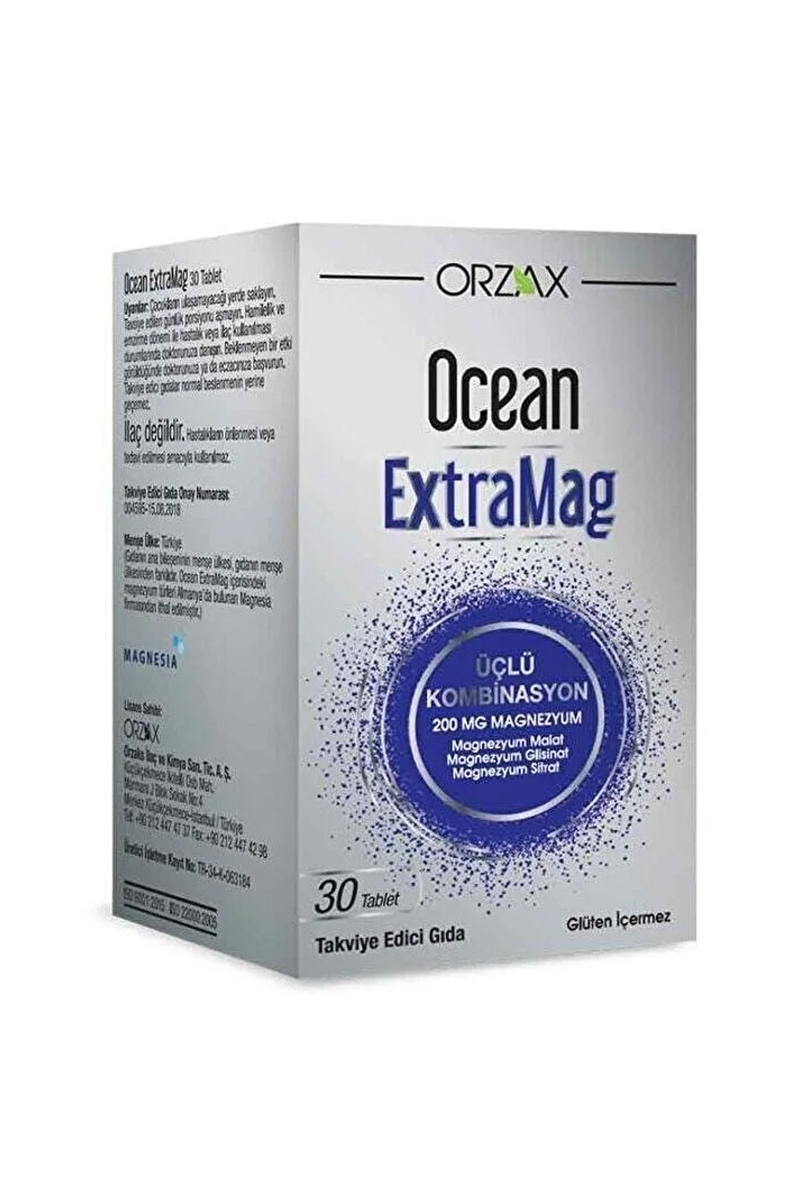 بررسی قرص منیزیم Ocean Extramag بسته 30 عددی