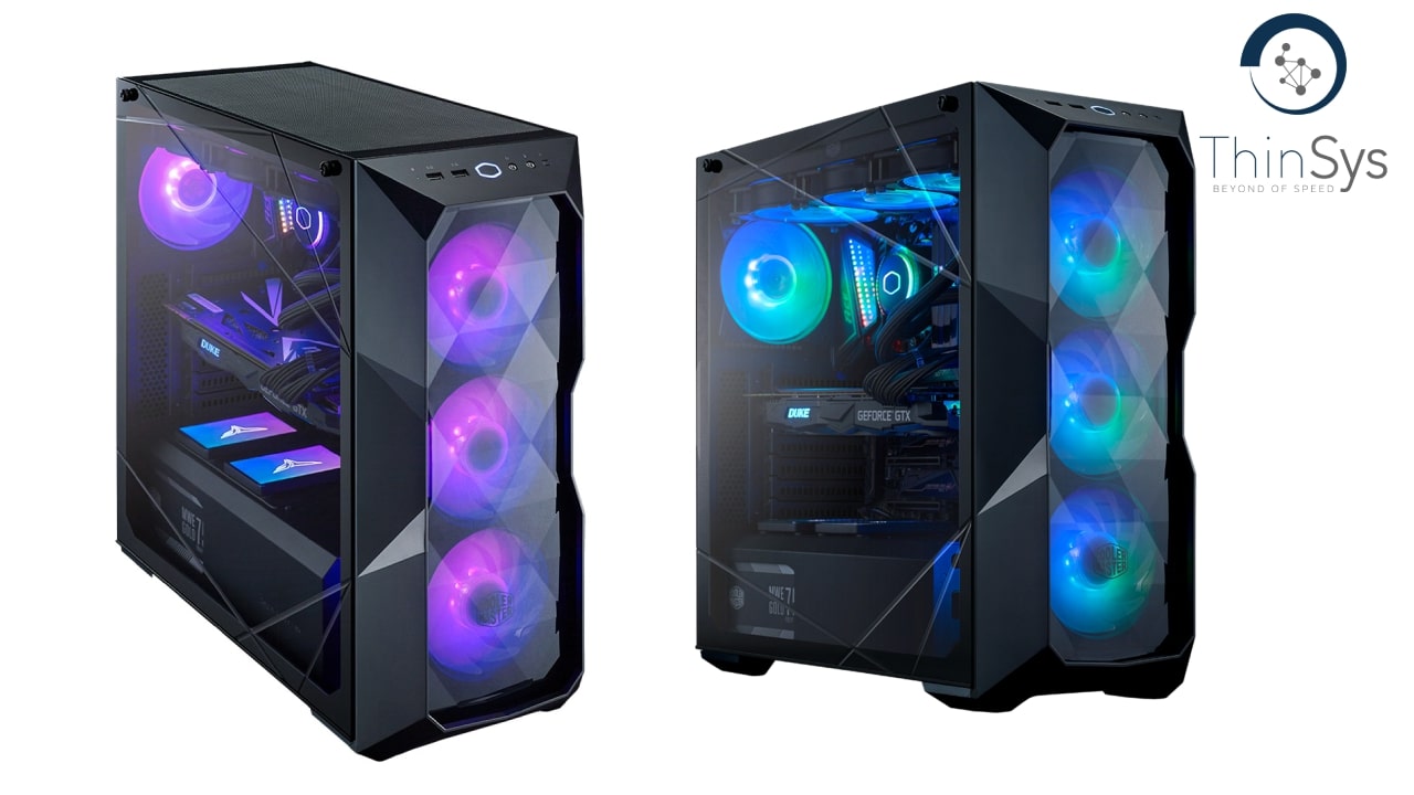 کیس گیمینگ Cooler Master MasterBox TD500 Crystal