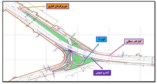 کاهش گردش  اضافی خودروها در پایتخت با احداث مسیر شرق به جنوب تقاطع بابایی- هنگام