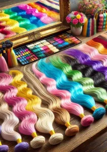 اکستنشن مو در سعادت آباد تهران
