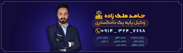 برترین خدمات حقوقی در تبریز با وکالت حرفه ای حامد ملک زاده