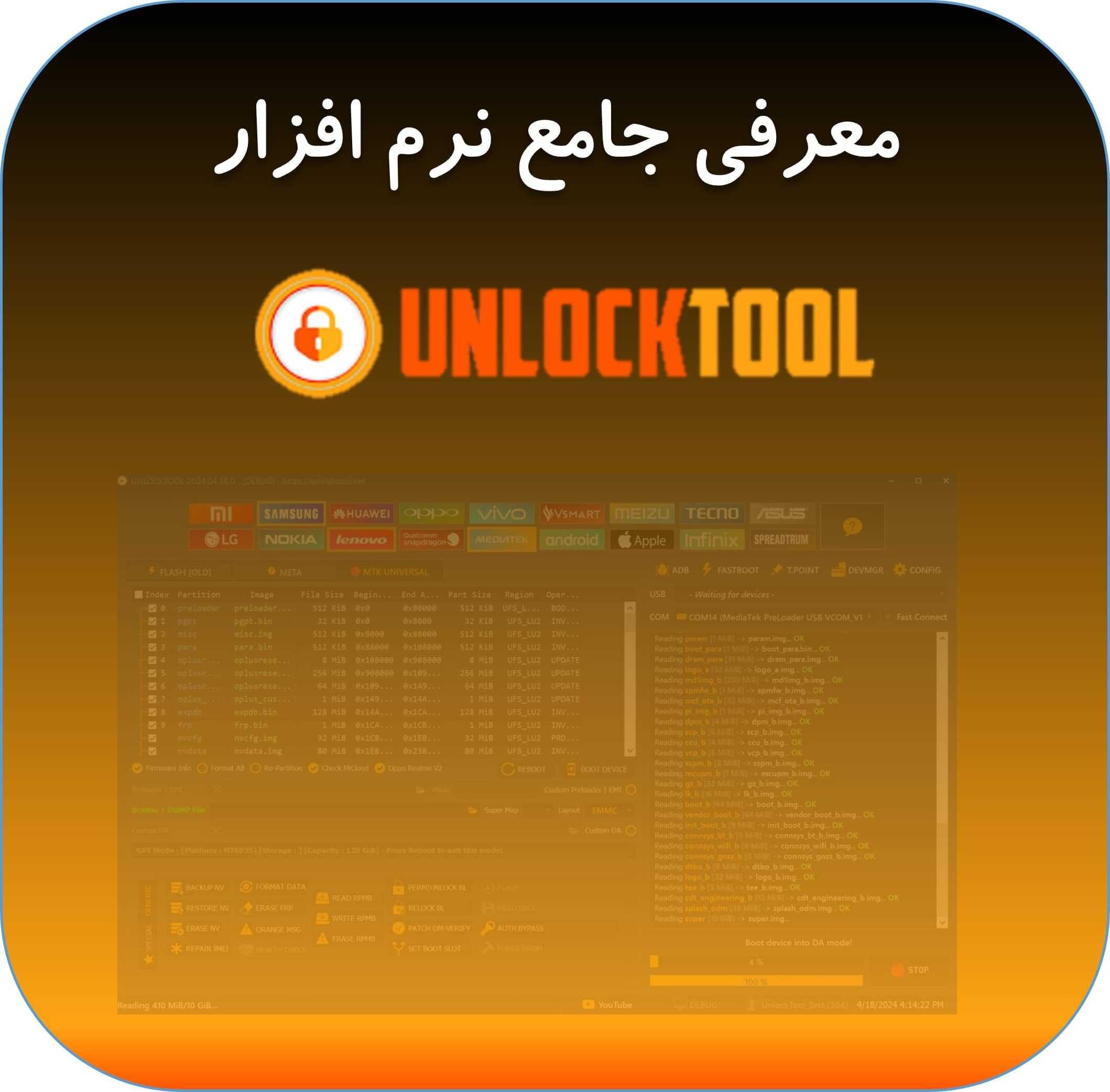 معرفی ابزار تعمیرات موبایل آنلاک تول