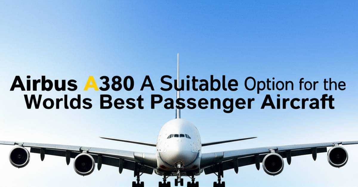 هواپیما A380 ایرباس، گزینه ای مناسب برای بهترین هواپیمای مسافربری جهان