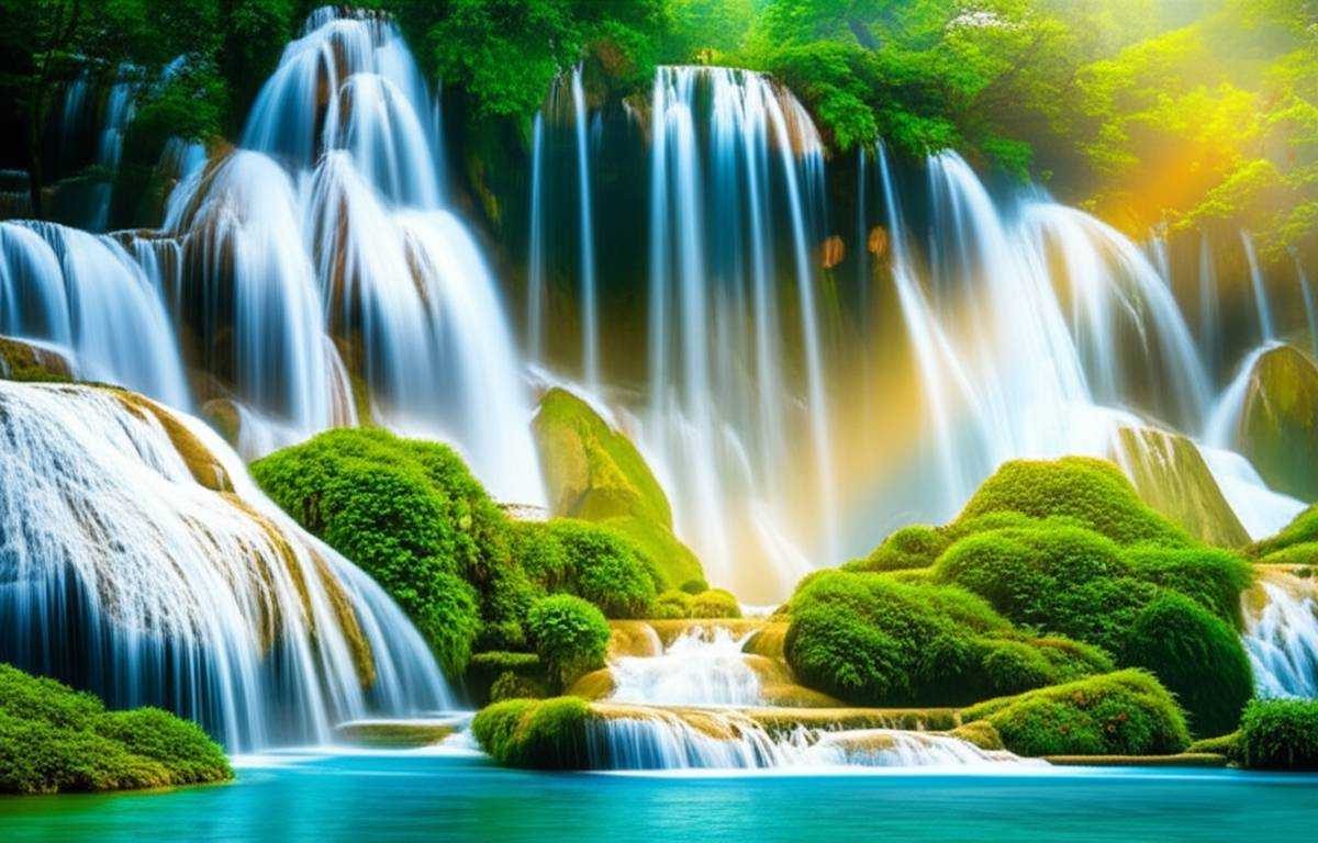 ویژگی های طبیعی آبشارهای بن گیوک