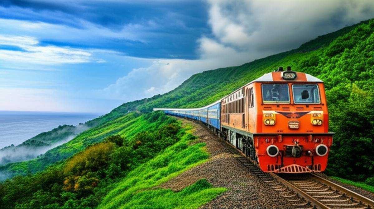 Konkan Railway هند - زیباترین مسیر قطار جهان