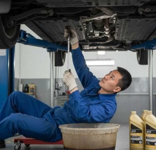 تعویض روغن گیربکس