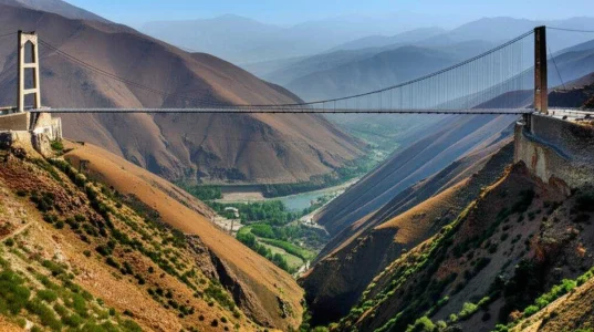 پل معلق اردبیل: ویژگی های منحصر به فرد و دیدنی های آن