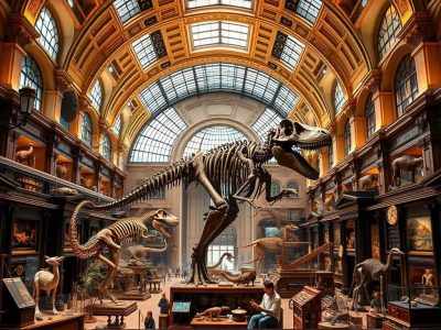 شگفتی های یکی از بزرگترین مجموعه های تاریخ طبیعی جهان