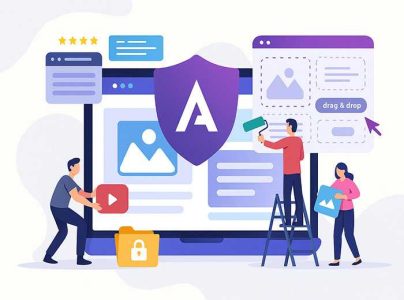 یونی آسترا طراحی سایت بدون کدنویسی