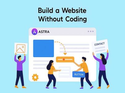 طراحی سایت بدون کدنویسی با قالب آسترا