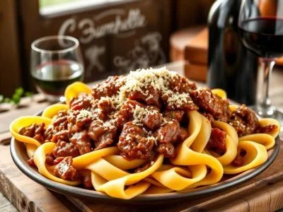 پاپاردل ال چینگیاله: سس گوشت شکاری اصیل و فراوان