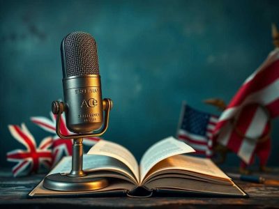 کتاب‌های صوتی زبان اصلی با لهجه بریتیش و امریکن