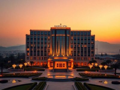 هتل زاگرس اهواز | رتبه برتر در لیست بهترین هتل های شهر