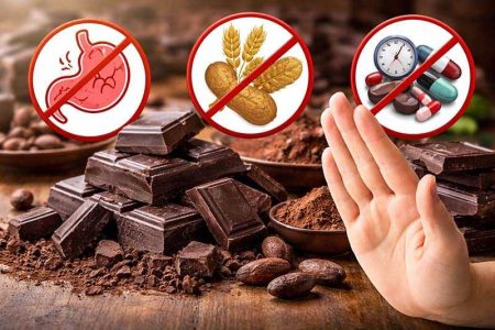 چه کسانی نباید شکلات تلخ بخورند