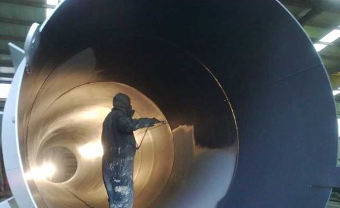پوشش داخلی مخازن فلزی با رزین وینیل استر